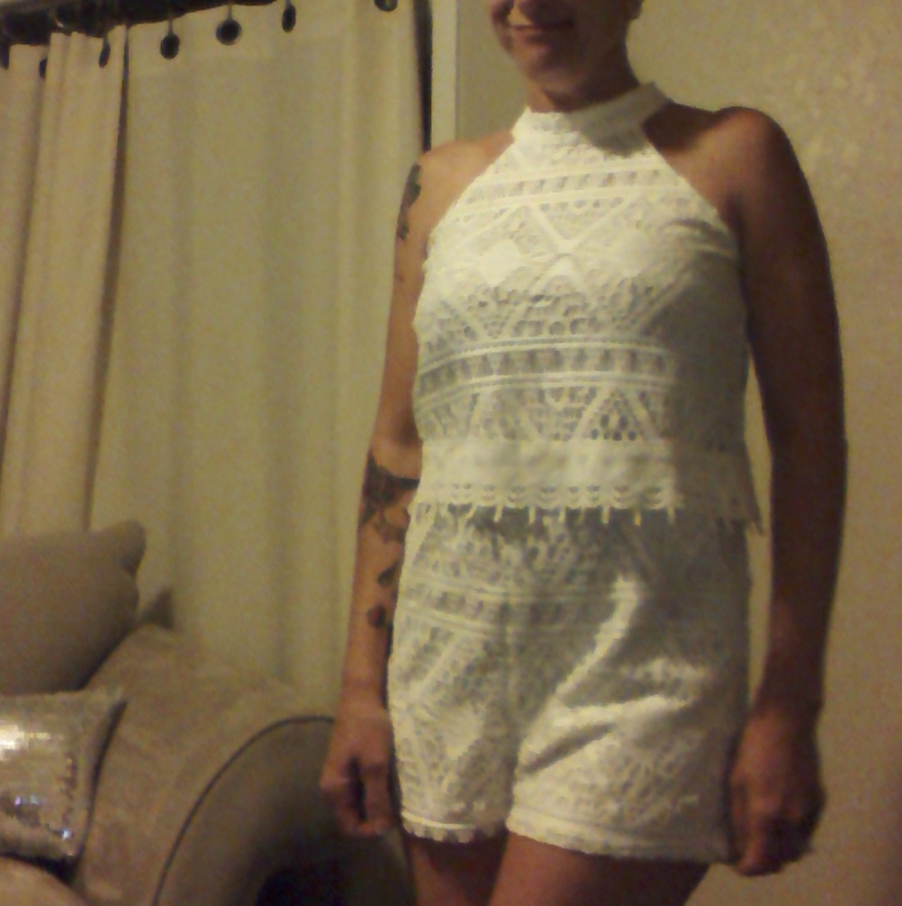 White romper